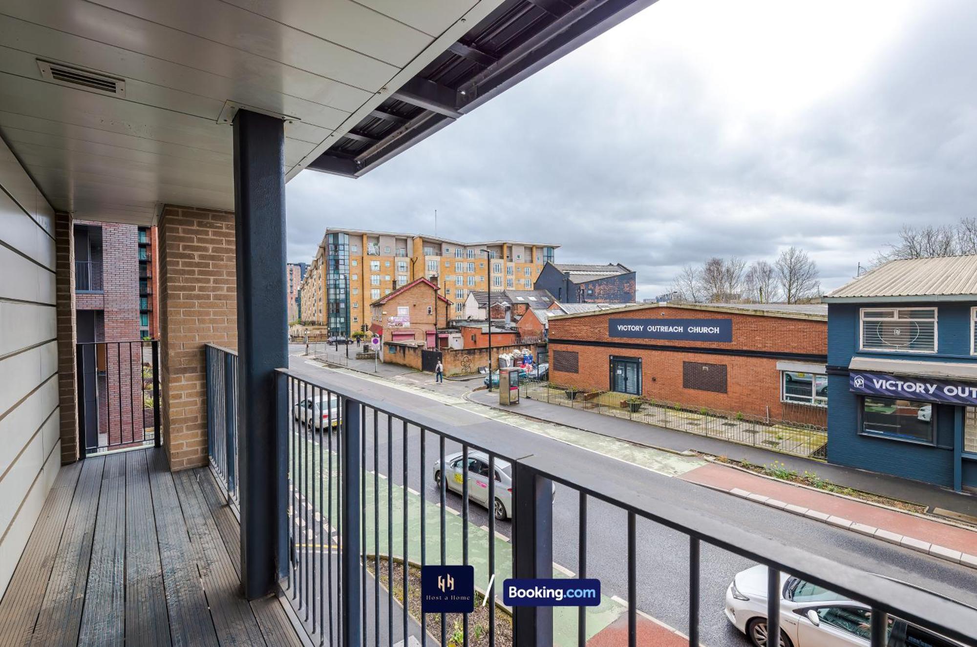 Apartamento Modern 2 Bed With Balcony By Host A Manchester