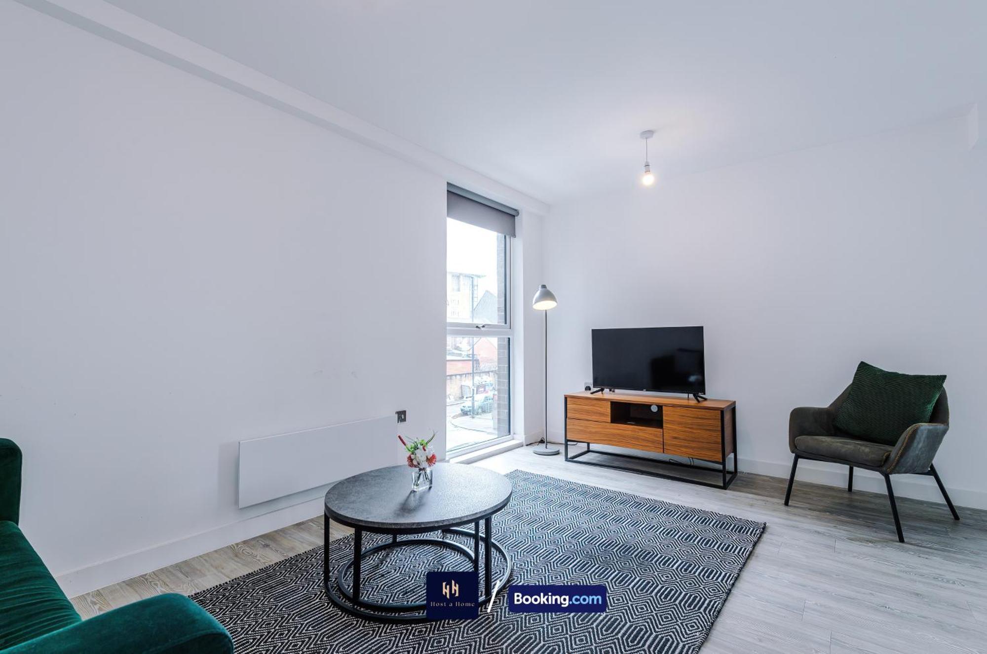Apartamento Modern 2 Bed With Balcony By Host A Manchester